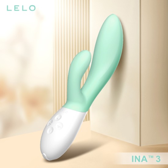 LELO INA 3 多功能雙震動按摩棒 海藻綠