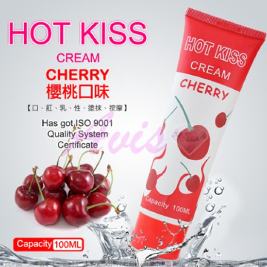 HOT KISS 櫻桃口味 激情潤滑液 100ml