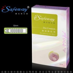 Safeway數位-激情顆粒型 保險套 12入