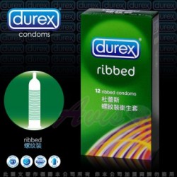 Durex杜蕾斯-螺紋型 保險套(12入)