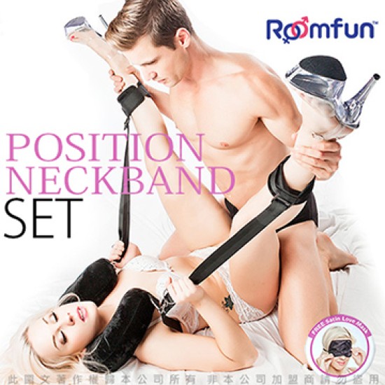 美國Roomfun 惹火張腿性愛枕帶 夫妻輔助體位道具 (含腳銬)