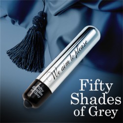 Fifty Shades Of Grey 格雷的五十道陰影 強勁 金屬子彈造型 震動按摩棒