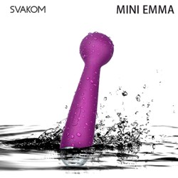 美國SVAKOM 迷你艾瑪 MINI EMMA 智能模式 震動AV棒 紫羅蘭