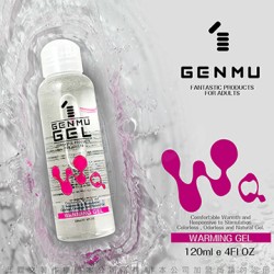 日本GENMU GEL 水性潤滑液 120ml 03 WARMING熱感凝膠 紫色