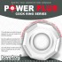 POWER PLUS 延時加強鎖精環 螺帽型 透明