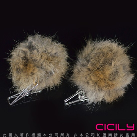 虐戀精品CICILY 絨毛蜘蛛 SM情趣 強力乳夾