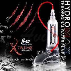 英國BATHMATE HYDROMAX X40 XTREME 大力士鍛鍊水幫浦終極訓練器 透明白 豪華極致款 HM-40-X-CC