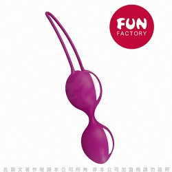 德國FUN FACTORY DUO 聰明球球雙球 女性情趣運動 白/紫