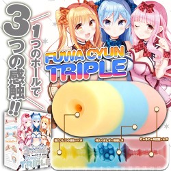 日本EXE G PROJECT FUWA CYUN TRIPLE 一洞3P 三姐妹自慰器