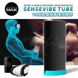 SenseMax-SenseTube VR互動虛擬實境飛機杯-黑