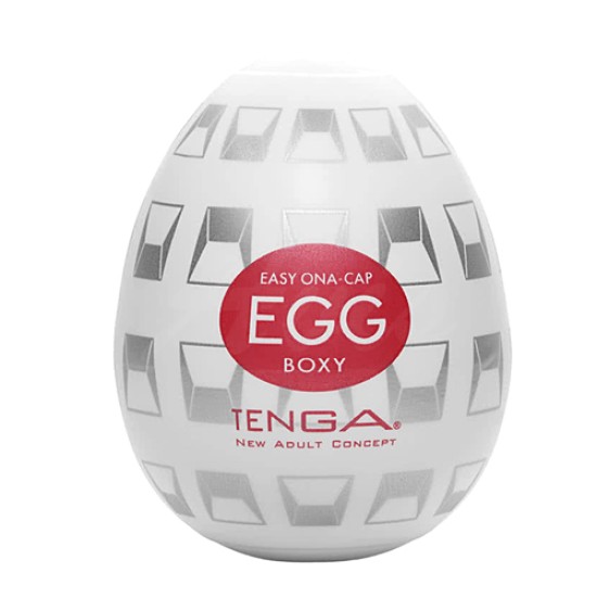 日本TENGA-EGG-014 BOXY自慰蛋(立體箱型)