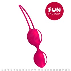 德國FUN FACTORY DUO 女性情趣凱格爾聰明球 雙球 桃紅