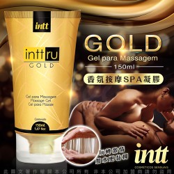 巴西Intt Ru Gold 香氛按摩SPA凝膠 150ml-金