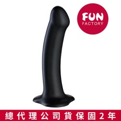 德國Fun Factory Magnum 矽膠平頭吸盤按摩棒-黑