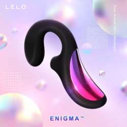 LELO ENIGMA 聲波吸吮器 G點按摩器 黑色