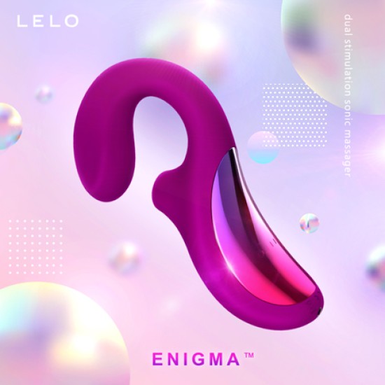 LELO ENIGMA 聲波吸吮器 G點按摩器 深玫瑰色